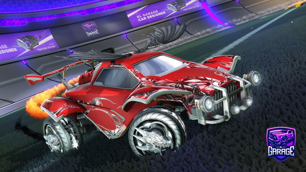 A Rocket League car design from Deceptacon14