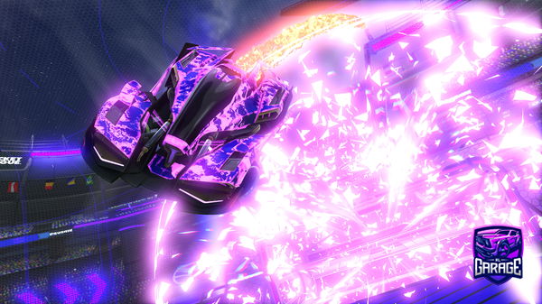 A Rocket League car design from To-fu