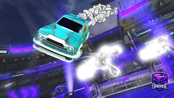 A Rocket League car design from zxoxelotle