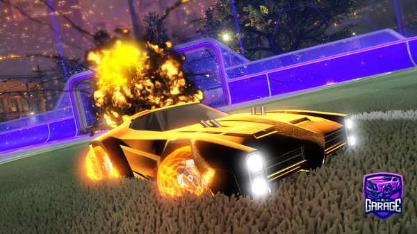 A Rocket League car design from lucas098br