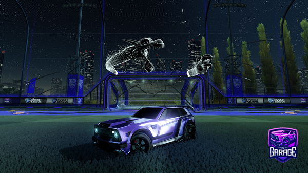 A Rocket League car design from yurubepuscol