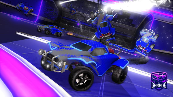 A Rocket League car design from Jcash2