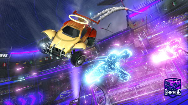 A Rocket League car design from billy1012