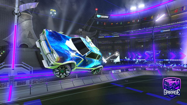 A Rocket League car design from Ctsvspeeddemon