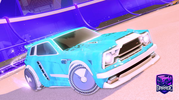 A Rocket League car design from Tswarface