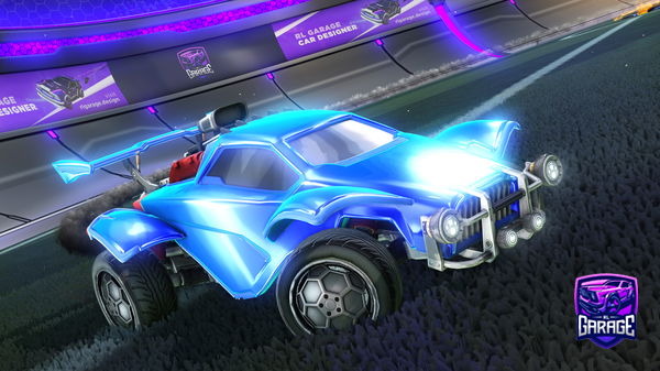 A Rocket League car design from TheHoldebeb