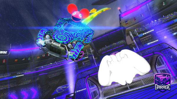 A Rocket League car design from Fartbringer