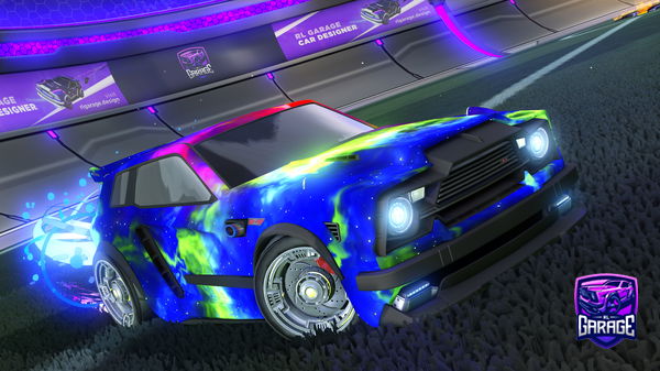 A Rocket League car design from Im_on_ps4