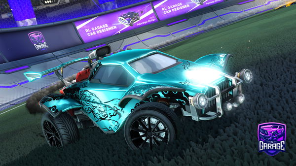 A Rocket League car design from HaydenA