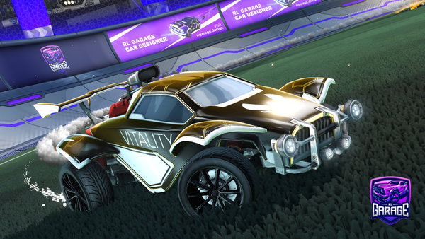 A Rocket League car design from AlphaJLJ