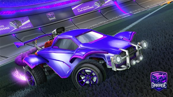 A Rocket League car design from Py6gaming