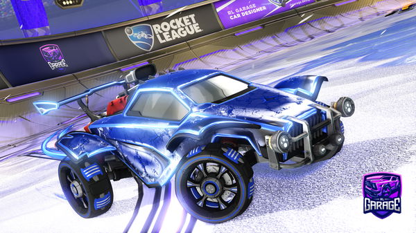 A Rocket League car design from CarDudeGuy