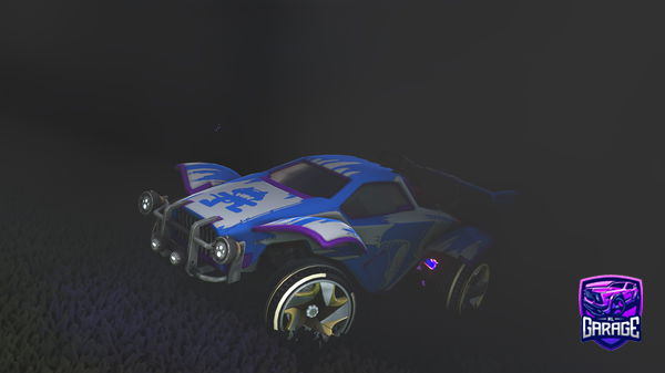 A Rocket League car design from jaknbakin