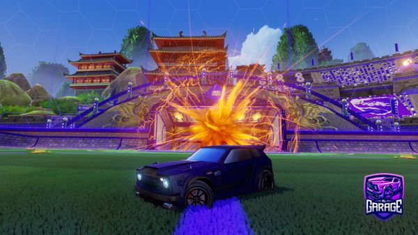 A Rocket League car design from zetrox35