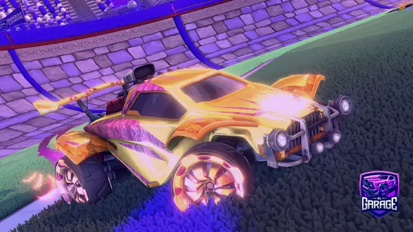 A Rocket League car design from ItsGiuze