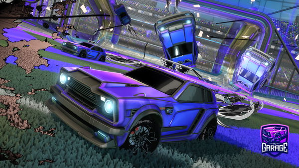 A Rocket League car design from neshs