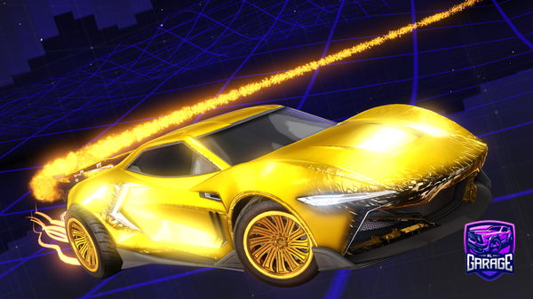 A Rocket League car design from TeoMax10