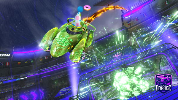 A Rocket League car design from Bim9393