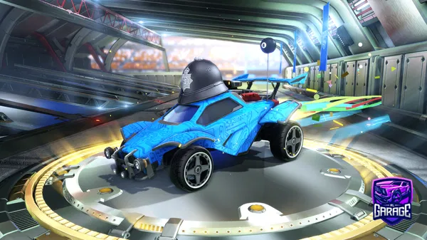 A Rocket League car design from Celulinha