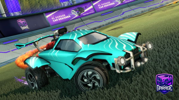 A Rocket League car design from Mr_nitraM05