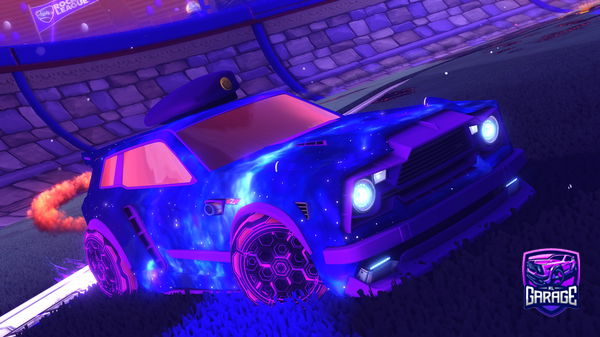 A Rocket League car design from M1key3300