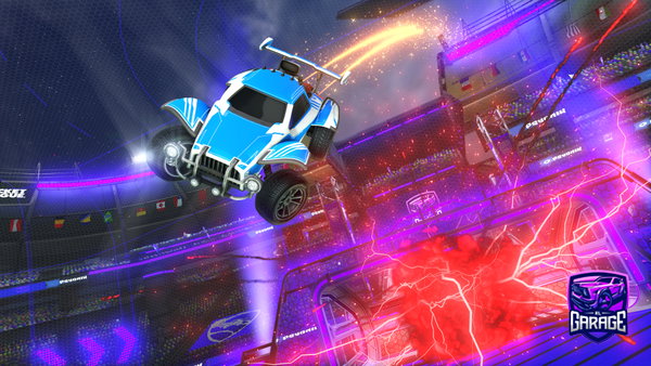 A Rocket League car design from BlauesNiklas