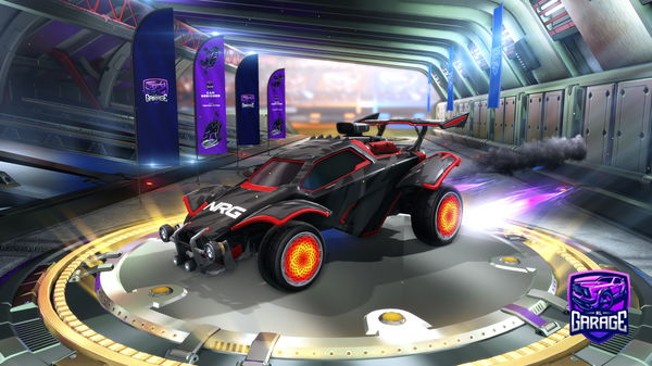 A Rocket League car design from klxpzrl