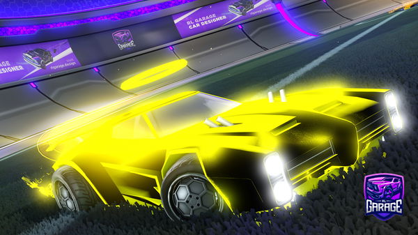 A Rocket League car design from Archie2F