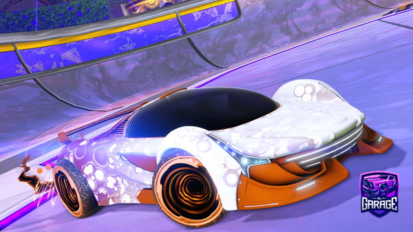 A Rocket League car design from IlFanSilenzioso