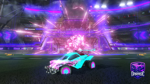 A Rocket League car design from s5amppu