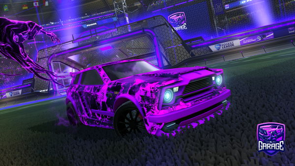 A Rocket League car design from zyxelRL