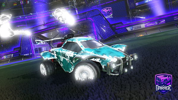 A Rocket League car design from Jaws7381