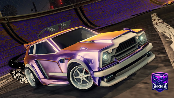 A Rocket League car design from K4m3l3on21