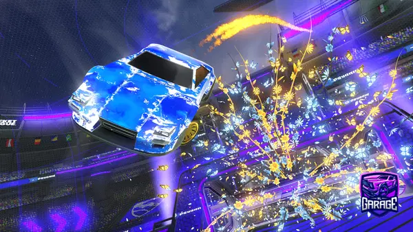 A Rocket League car design from landbun