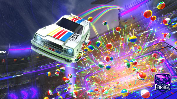 A Rocket League car design from Piekie949