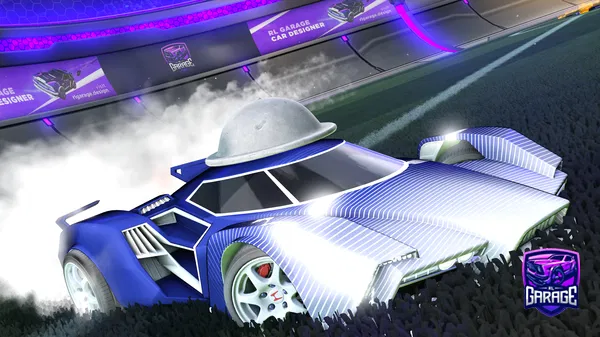 A Rocket League car design from dtctv