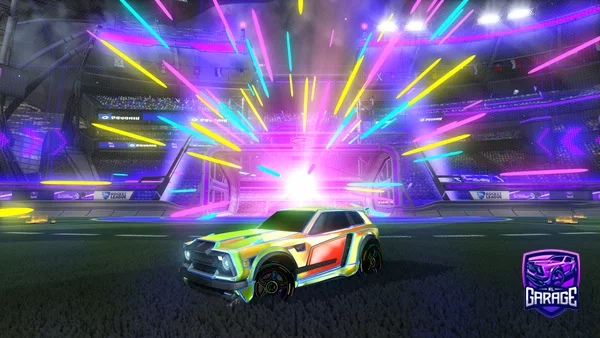 A Rocket League car design from Tnoel999