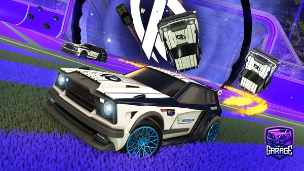 A Rocket League car design from Myswrr