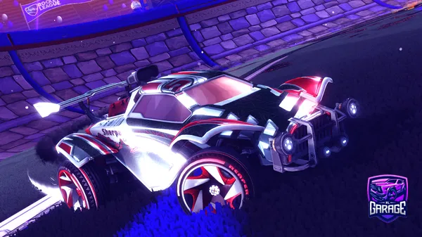 A Rocket League car design from Beastyboy624