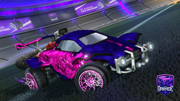A Rocket League car design from bagsd