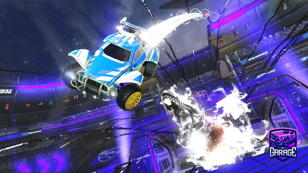 A Rocket League car design from Greenz-_-