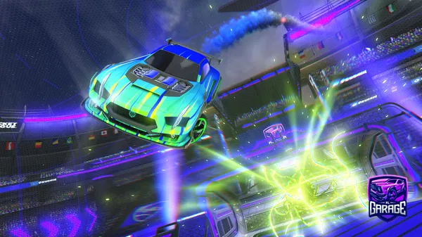 A Rocket League car design from Capcut_Vortex