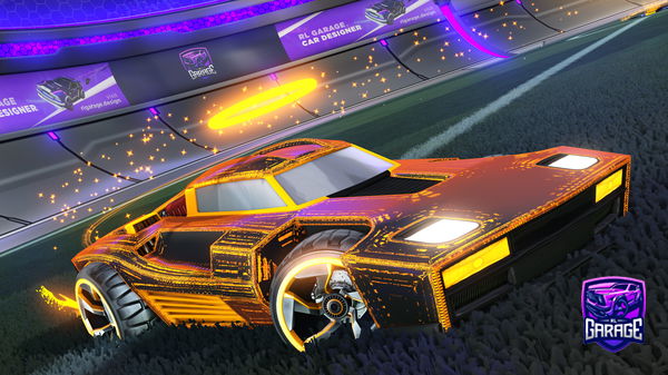 A Rocket League car design from HOTDOG_OCTANE