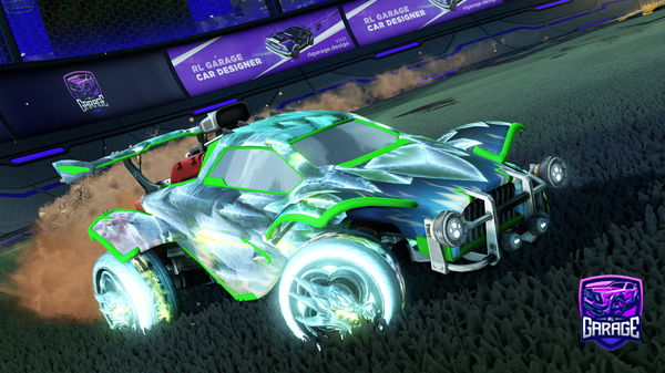 A Rocket League car design from Capybara_RL