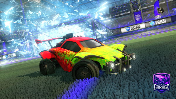 A Rocket League car design from ivyxss