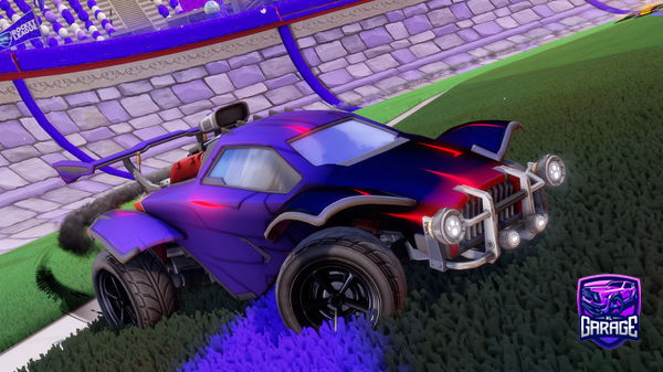 A Rocket League car design from oemblack