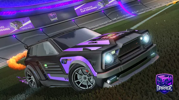 A Rocket League car design from MustyDaClown