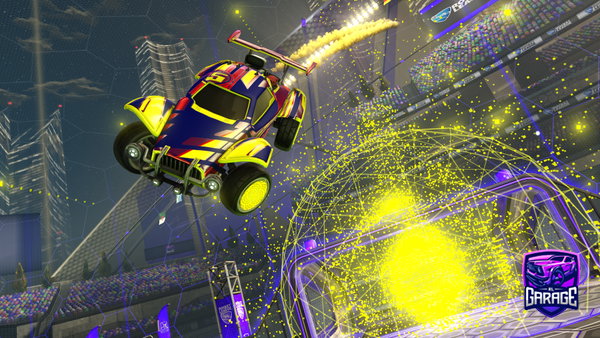 A Rocket League car design from Pokie-_-Punk