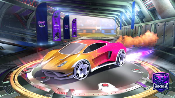 A Rocket League car design from Voiture10