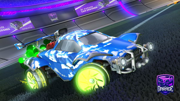 A Rocket League car design from Shooteo2313